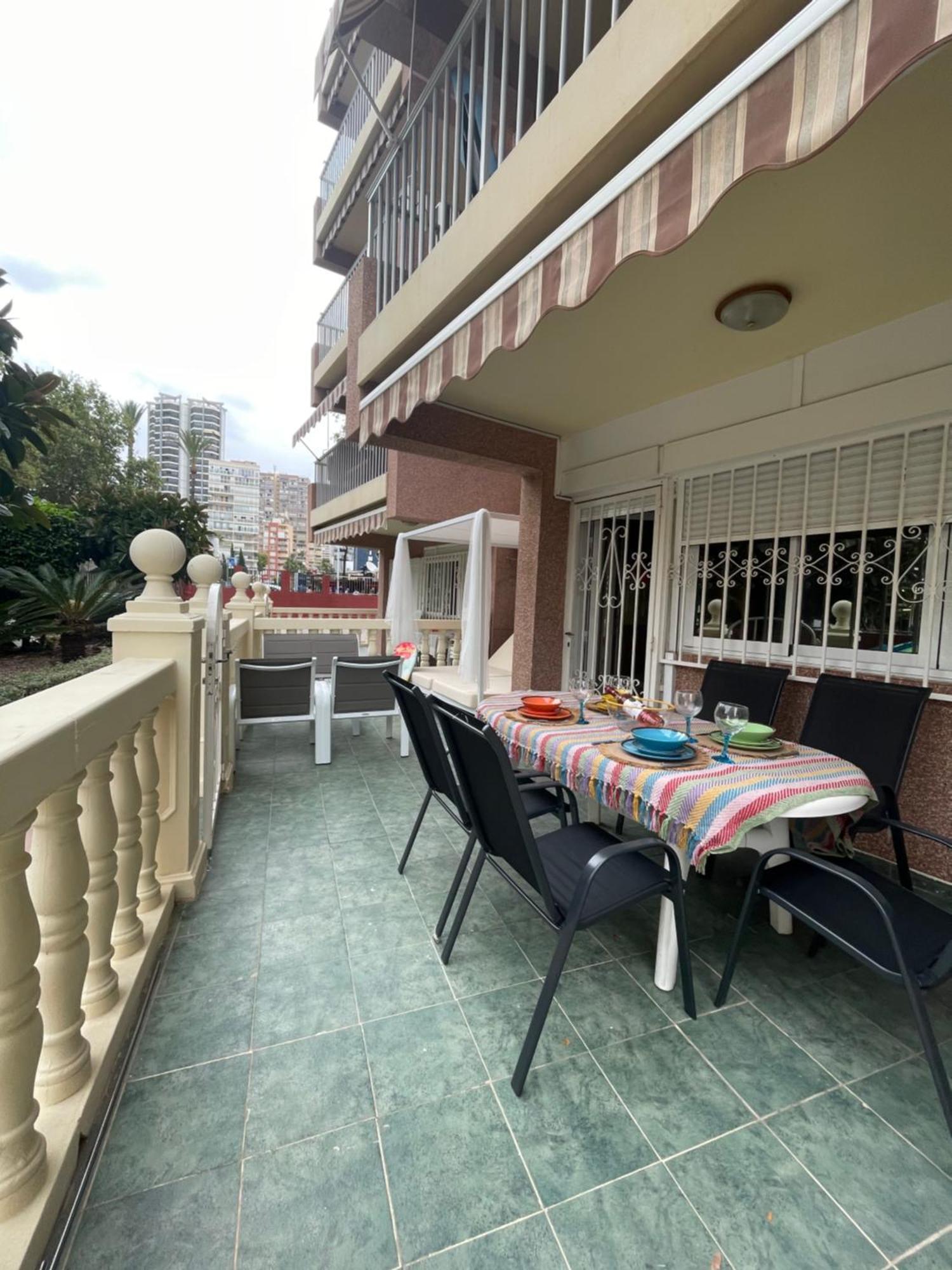 Super Terrace Levante Front Line Apartment Los Ranchos Self Check-In, Free Parking بينايدورم المظهر الخارجي الصورة