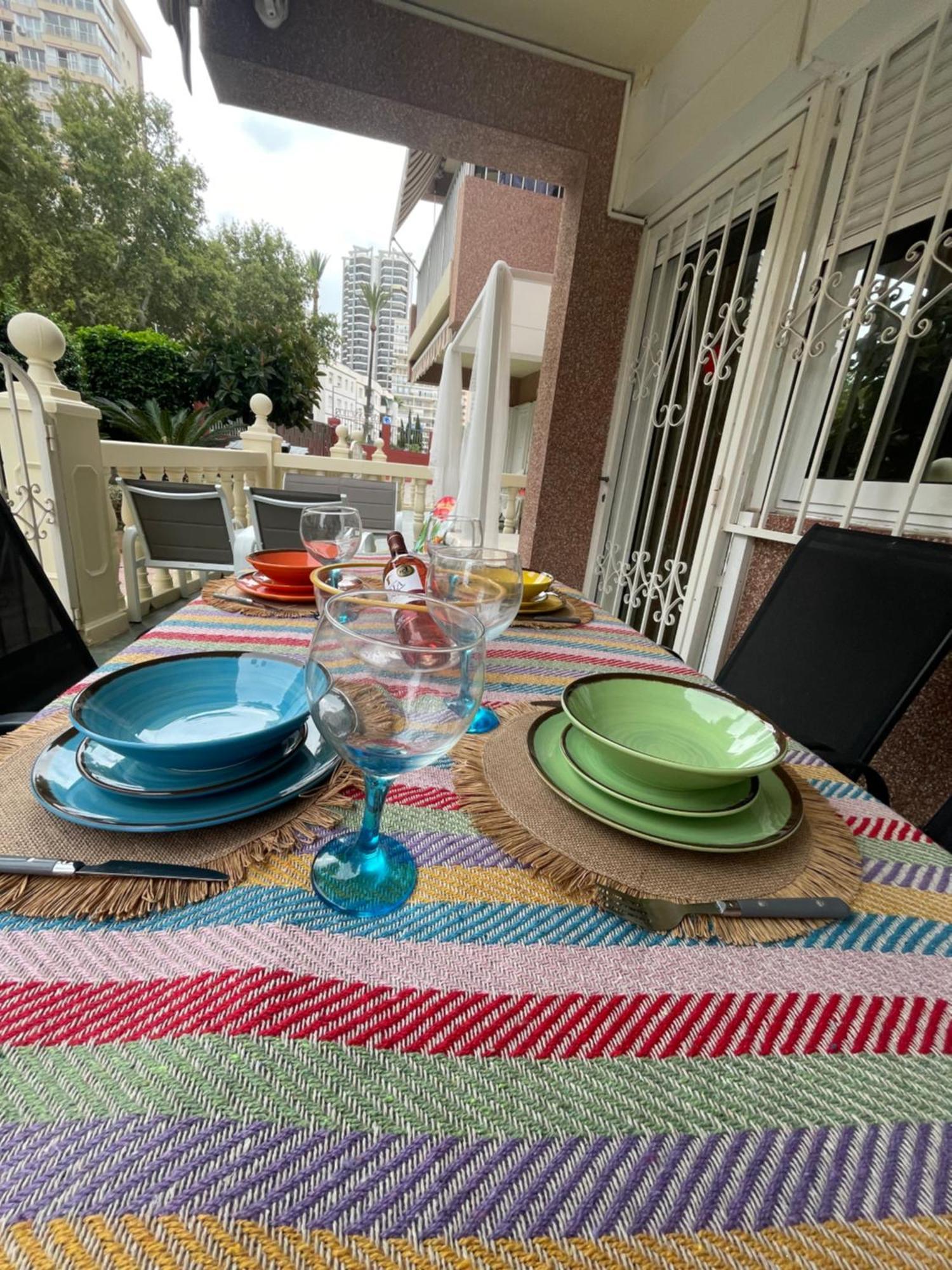 Super Terrace Levante Front Line Apartment Los Ranchos Self Check-In, Free Parking بينايدورم المظهر الخارجي الصورة