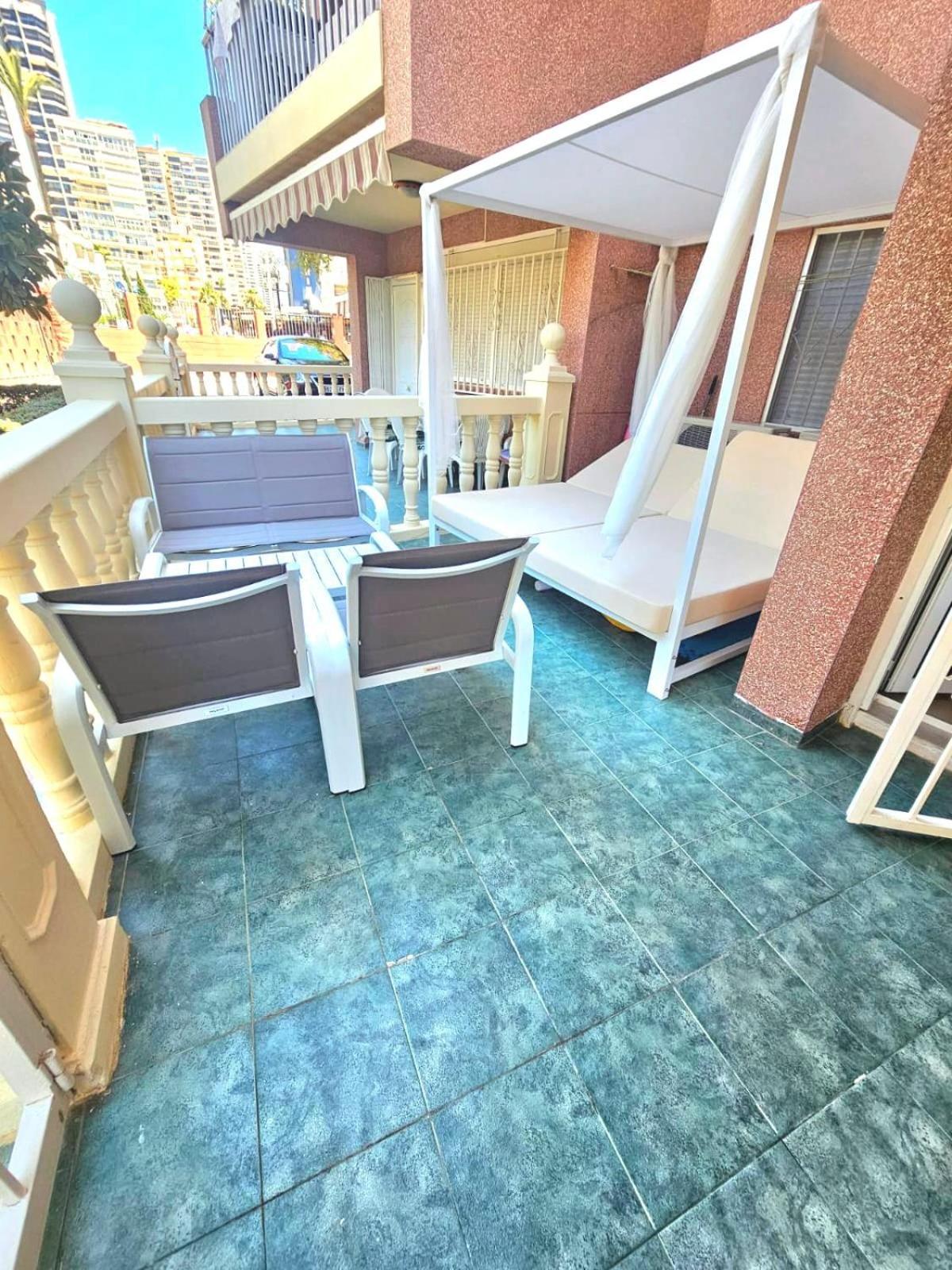 Super Terrace Levante Front Line Apartment Los Ranchos Self Check-In, Free Parking بينايدورم المظهر الخارجي الصورة